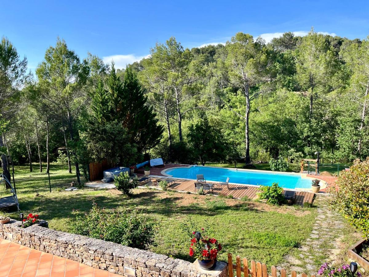 Natur & Jasmin Chambres D'Hotes Naturistes En Provence Lorgues Exterior foto